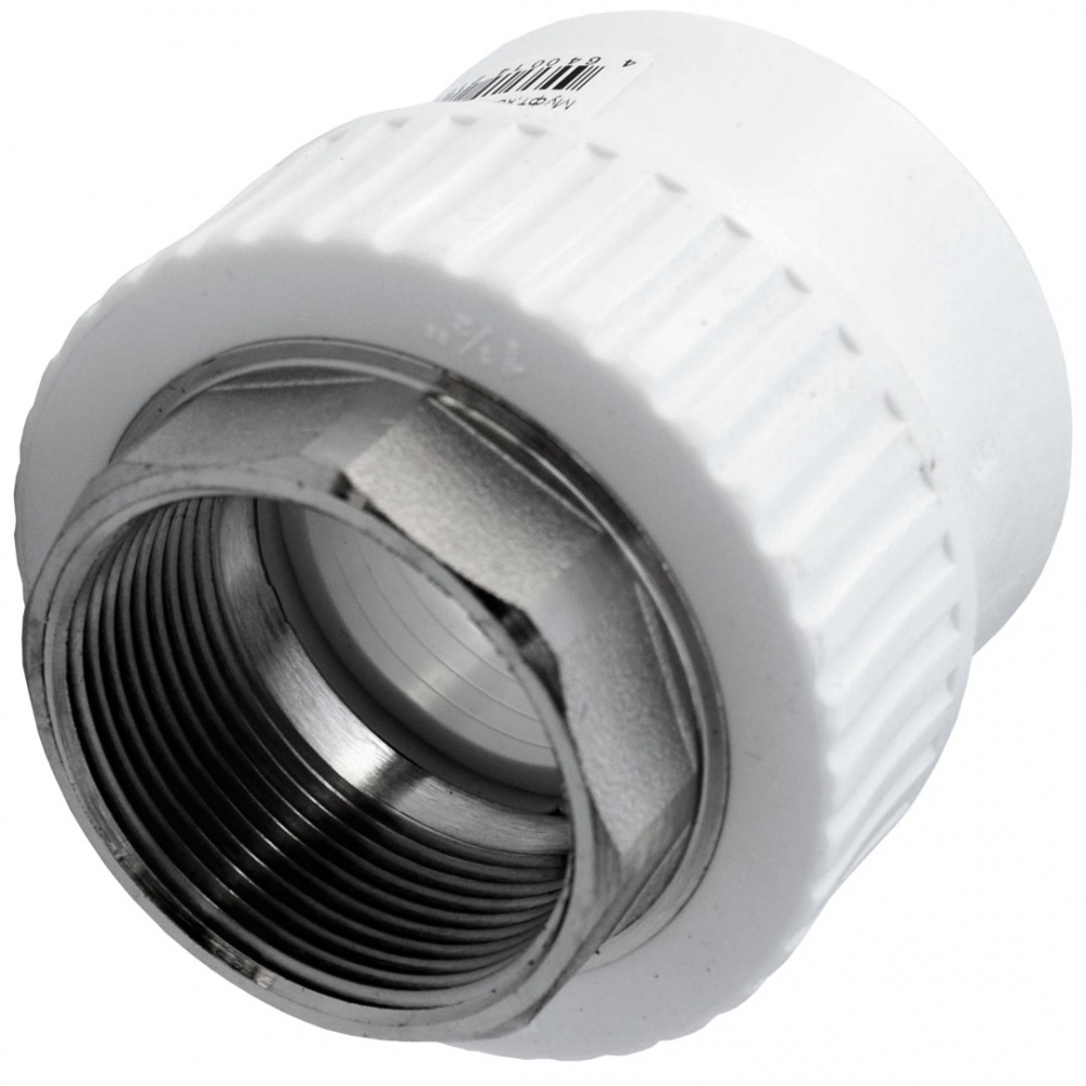 Муфта VALFEX PP-R бел комб п/ключ Дн32х1" ВР