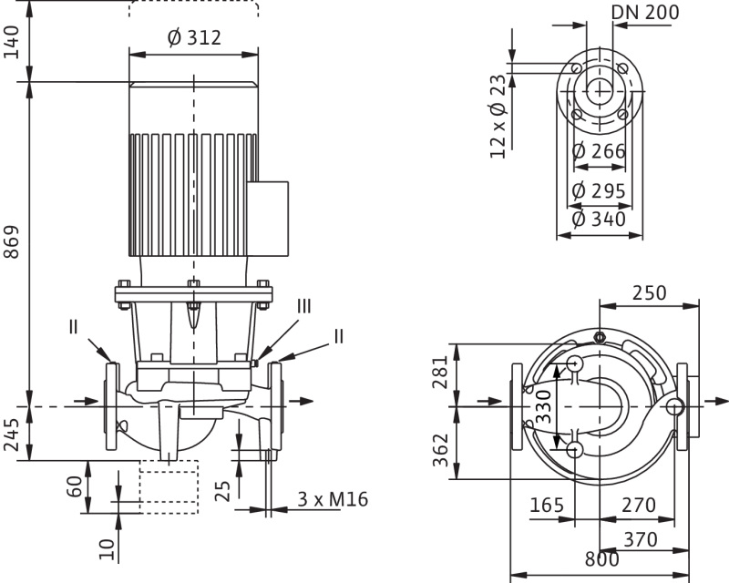 Насос Wilo IL 200/270-11/6