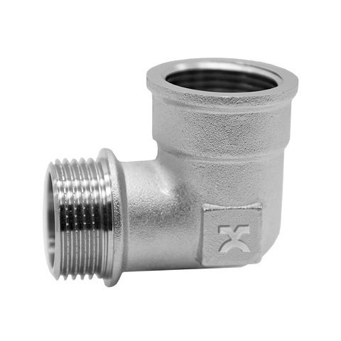 Угольник 3/4"ВР-НР никелированный IVANCI