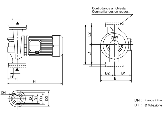 Насос DAB CP 40/1900 T - IE3