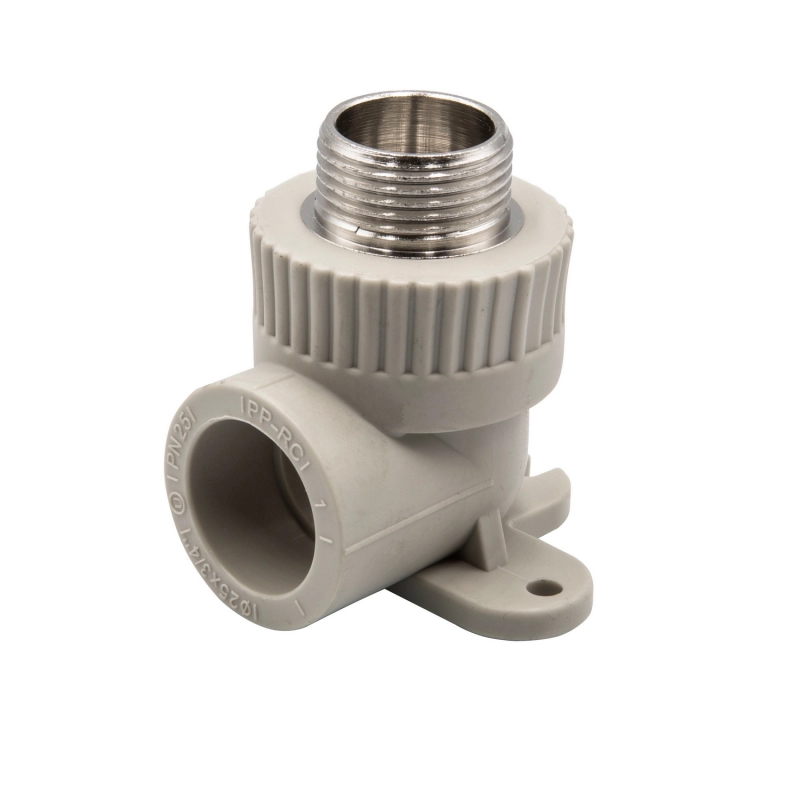 Уголок комб. нар 25х3/4'' с креплением EVER® plast серый
