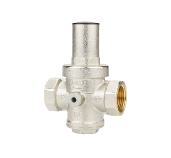 Редуктор понижения давления Varmega VM127 1 1/2" PN25 поршневый с присоединением к манометру