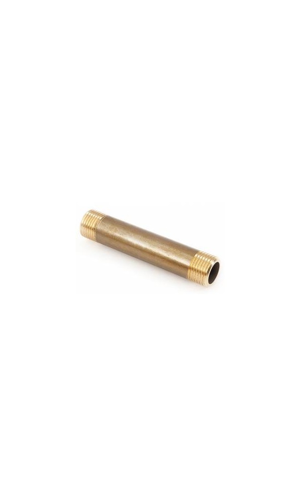 Удлинитель 1/2"-1/2", General Fittings 2600, резьба-резьба, нар., латунь, l=70