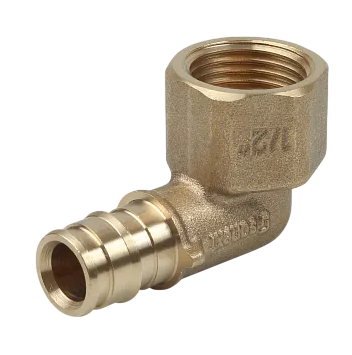 Угольник-переходник с внутренней резьбой Sanext, латунь 16 - G 1/2" Lite