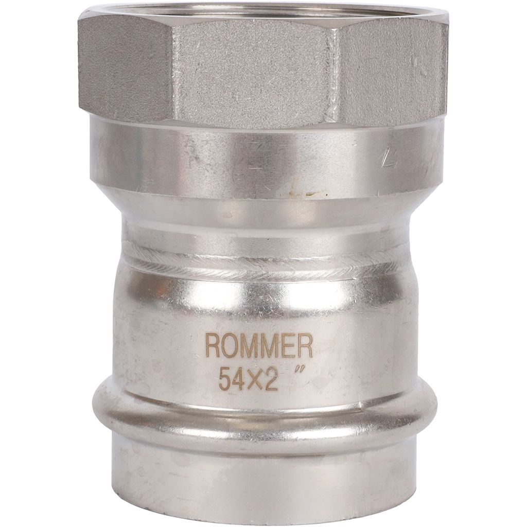 Переходник Rommer ВПр-ВР 54х2 из нержавеющей стали