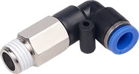 Угловой цанговый фитинг с резьбой Kipvalve KSLL-1/4-8
