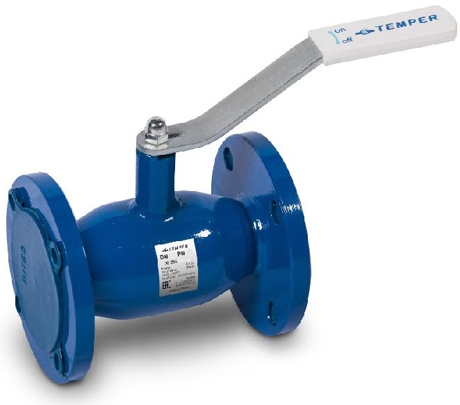 Шаровой кран стандартнопроходной Temper PN-16 DN-100