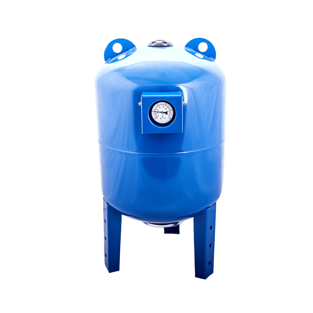 Гидроаккумулятор Aquario 100л. (вертикальный с манометром)