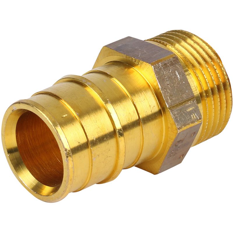 Муфта PE-X лат радиал Дн25х3/4" НР Q&E Uponor