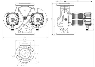 Насос циркуляционный NMTD MAX 50/40 F280