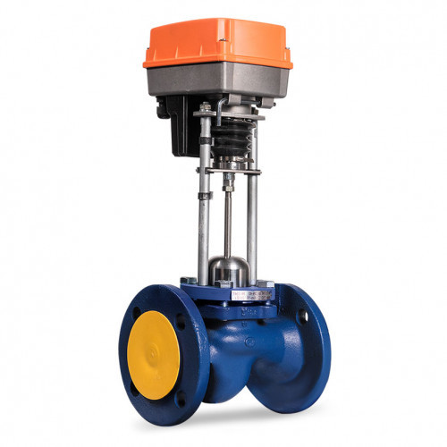 Клапан Теплосила проходной седельный регулирующий TRV-50-40-201