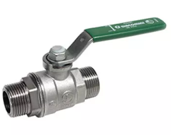 Кран шаровой с нар./нар. резьбой 1" Giacomini R253WX035