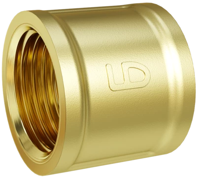 Муфта LD Pride DN32 ВР латунь