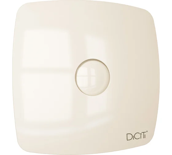 Вентилятор осевой вытяжной ЭРА.RIO 4C ivory D100