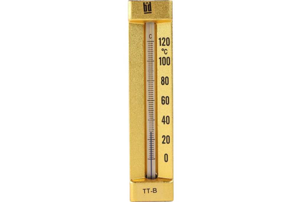 Термометр стеклянный прямой BD ТТ В БД 150/100, У11 (0-120C) G1/2