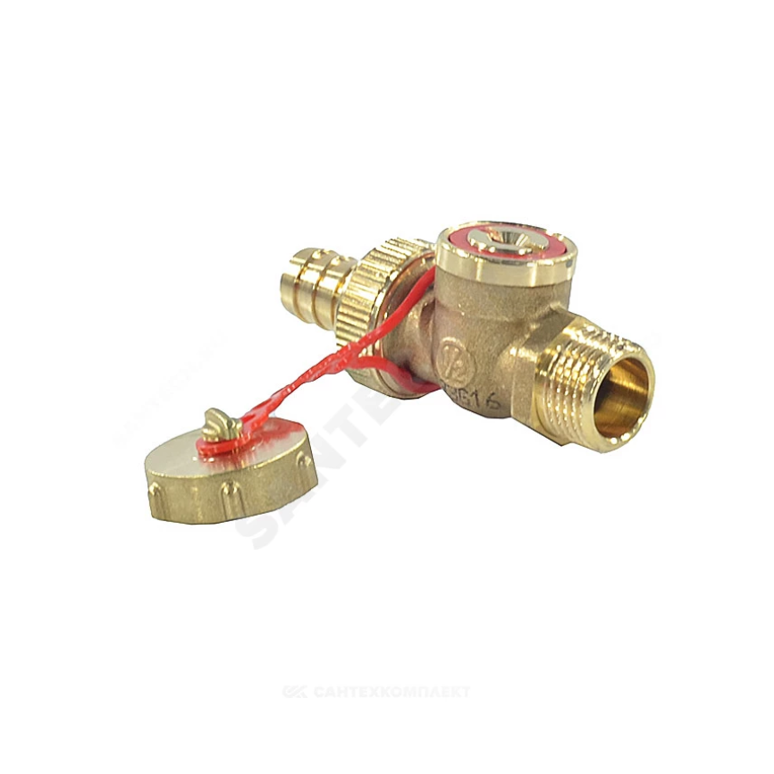 Кран шаровой выпускной 3/8" Giacomini R608Y022