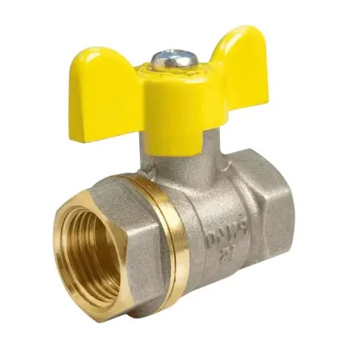 Кран шаровой лат Valfex газ 11Б27фтМ нк Ду25 Ру40 м/м полн баб
