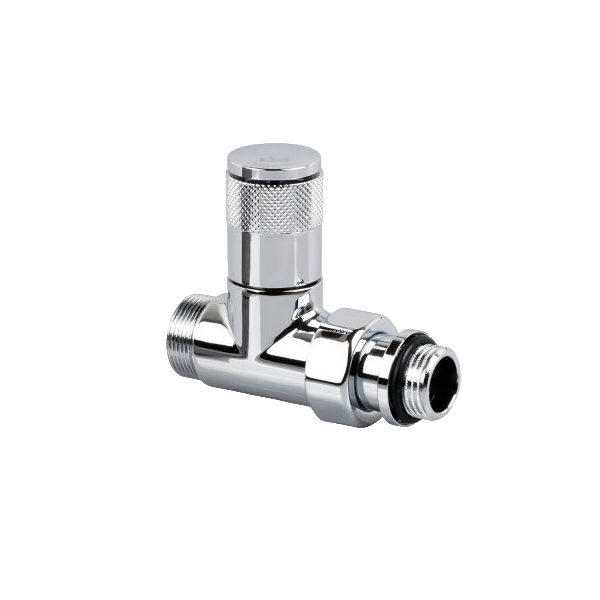Прямой вентиль SR Rubinetterie Tondera ручная регулировка 1/2"х3/4" E хром