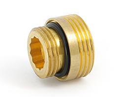 Ниппель редукционный 1/2" х 3/4" с прокладкой O-RING