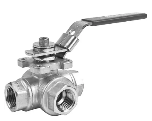 Кран шаровой 3" 3WAYL316-PPM080