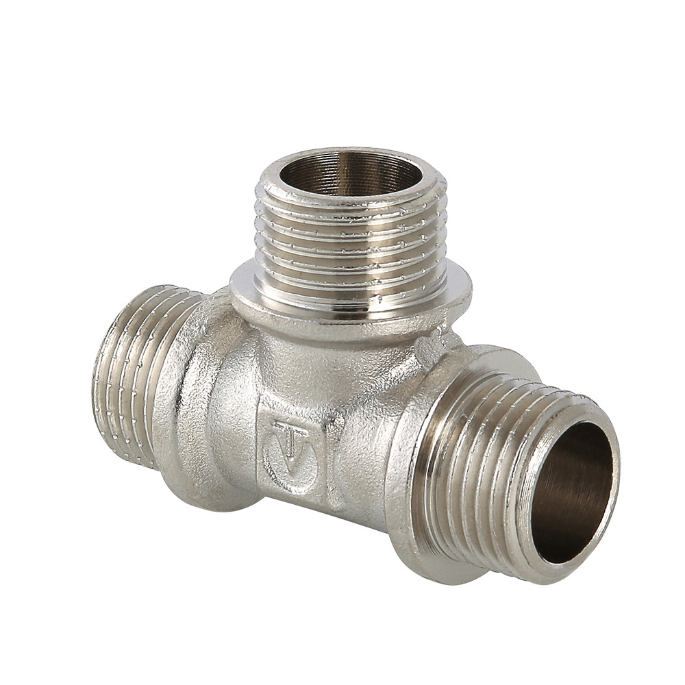 Фитинг Valtec VTR.131.N.0004 резьбовой – тройникс наружной резьбой