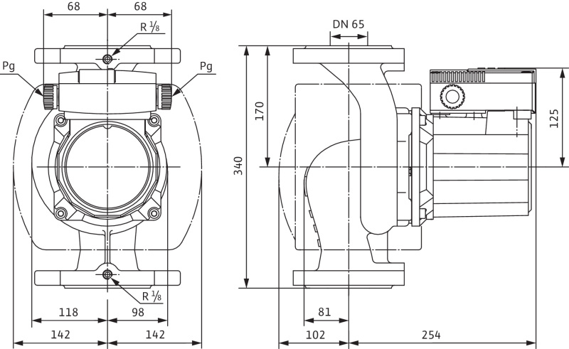 Насос Wilo TOP-S 65/15 DM PN6/10