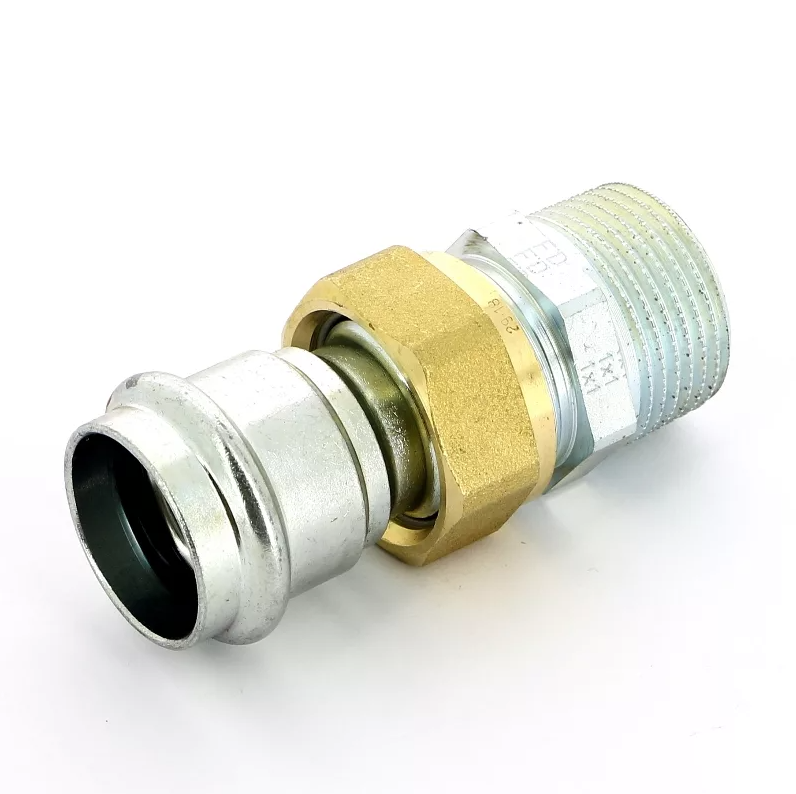 Американка 22-3/4" Viega Prestabo, 1165, пресс-резьба, нар., сталь оцинкованная