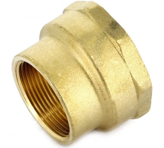 Муфта редукционная 1/2" х 3/8", латунная