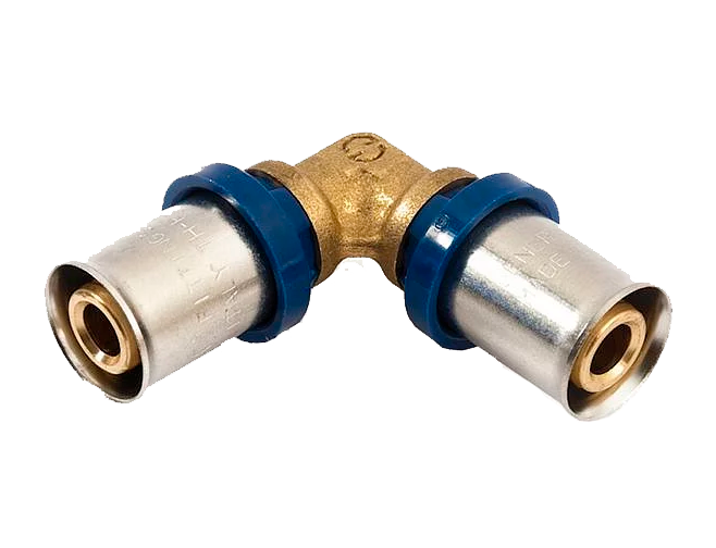 Угольник 32-32 General Fittings 5S00 пресс-пресс, латунь