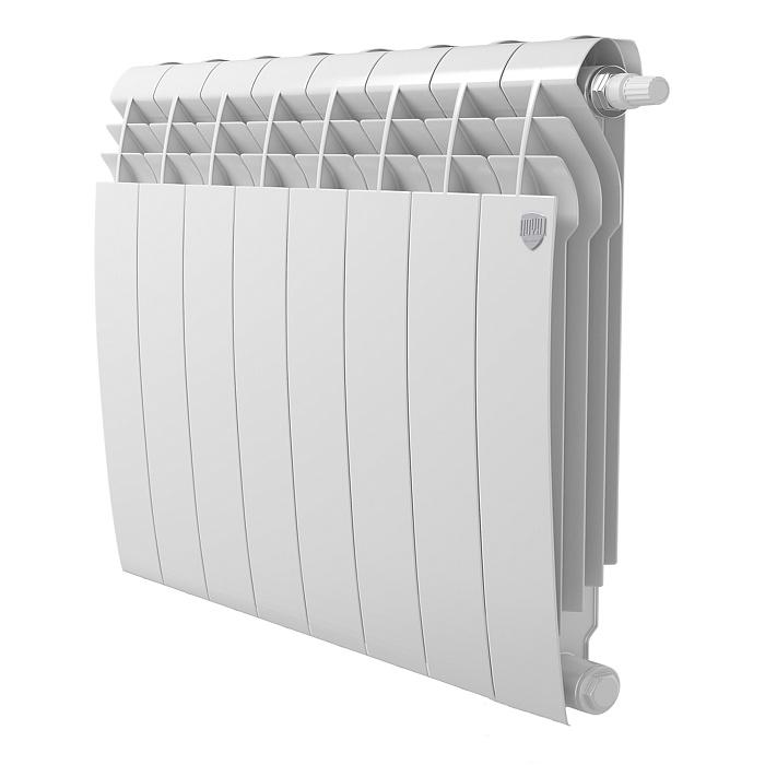 Секционный биметаллический радиатор Royal Thermo BiLiner 500VR Bianco Traffico секций 8