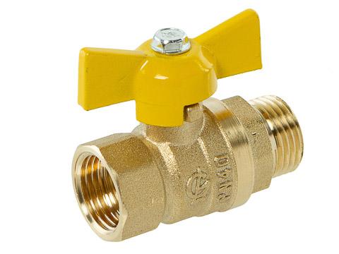 Кран шаровой для газа Галлоп СТАНДАРТ мод. 231 DN-15 ВН PN40, бабочка