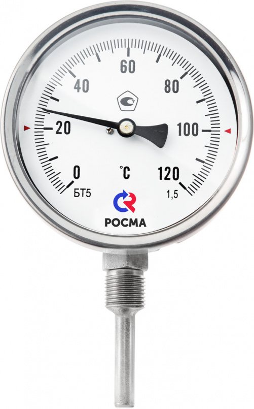 Термометр Росма БТ-72.22 (0-100С) 1/2.300.1,5