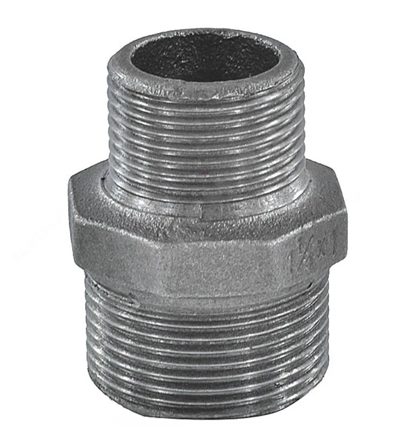 Ниппель Fittex PLUS чугун переходной Ду40х20 (1 1/2"х3/4") НР