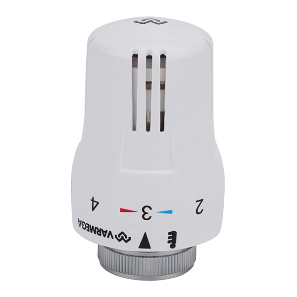 Термостатическая головка, Varmega серия VM112, жидкостная, хромированная