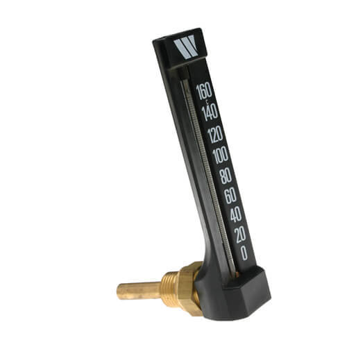 Термометр жидкостной WATTS MTW 63 0+160*C угловой (0307763)