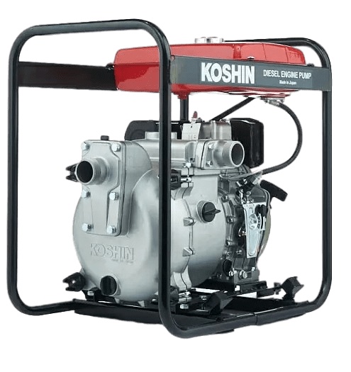 Дизельная мотопомпа для сильно-загрязненных вод Koshin STY-50D