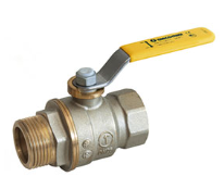 Кран шаровой с вн./нар. резьбой для газа 2" Giacomini R734LGAX008