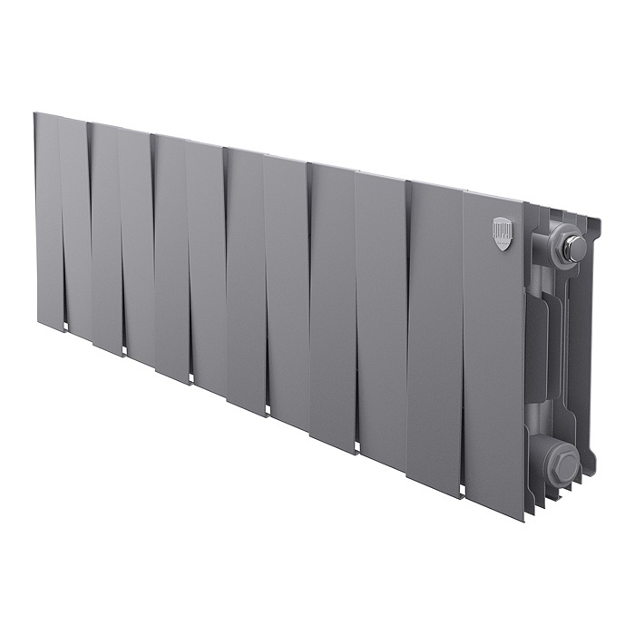 Радиатор Royal Thermo PianoForte 200 /Silver Satin - 12 секций
