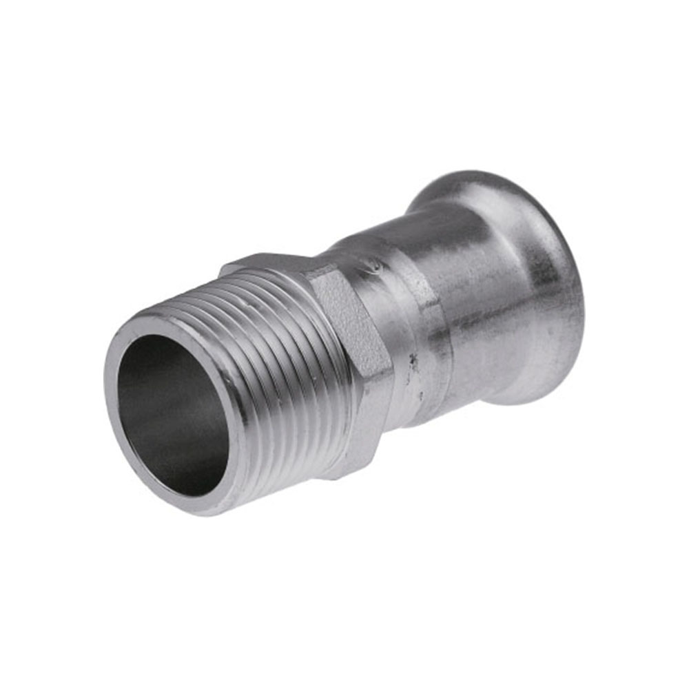 Соединитель с наружной резьбой KAN-Therm Inox - 35xR1 1/2 press