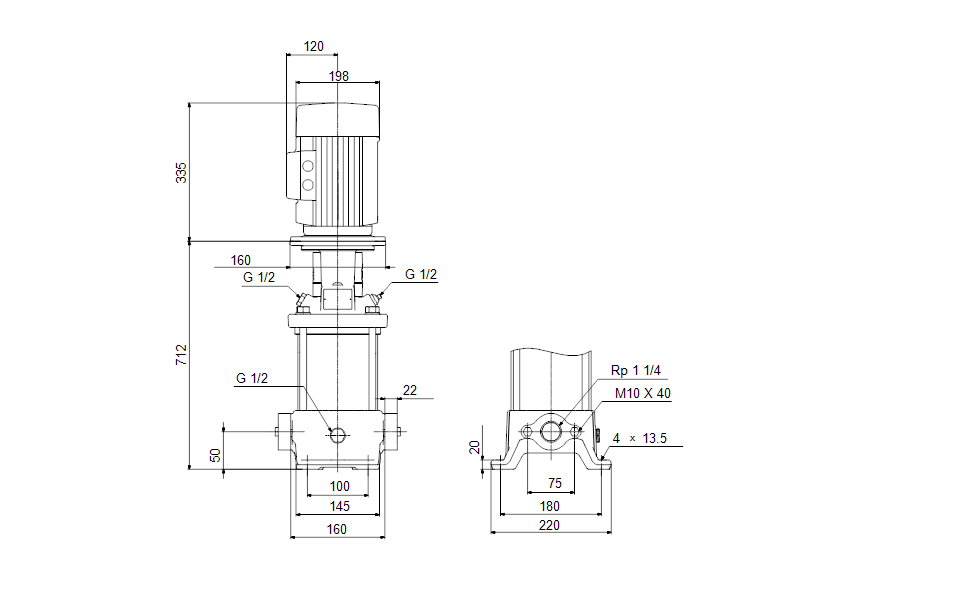 Насос Grundfos CR5-18 A-A-A-E-HQQE 3x400D 50HZ