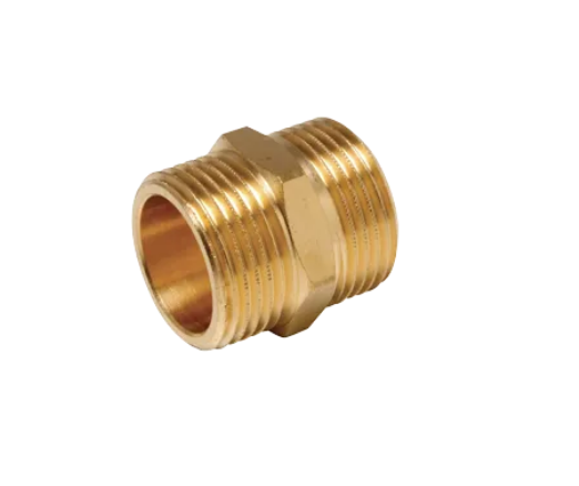Ниппель латунный Unipump 1" нр х 1.25" нр