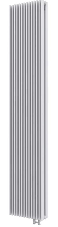 Трубчатый радиатор нижнее подключение, KZTO Radiator Параллели В 1-1750, (о8327)