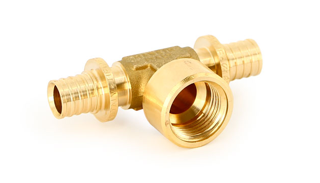 Тройник аксиальный Uni-fitt В 20 х 1/2" х 20