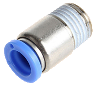 Прямой цанговый фитинг с резьбой Kipvalve KS-1/4-8-I
