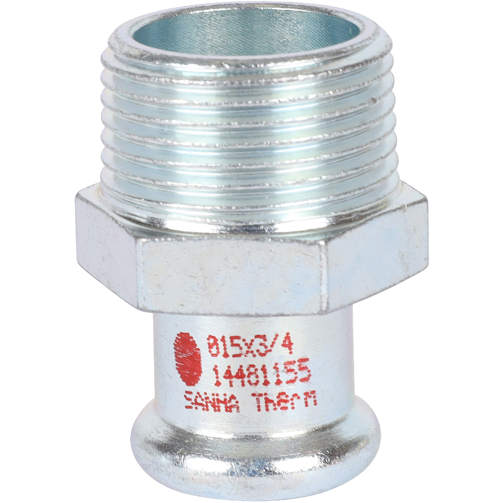Ниппель переходной Sanha 15x3/4 ВПр-НР 24243g