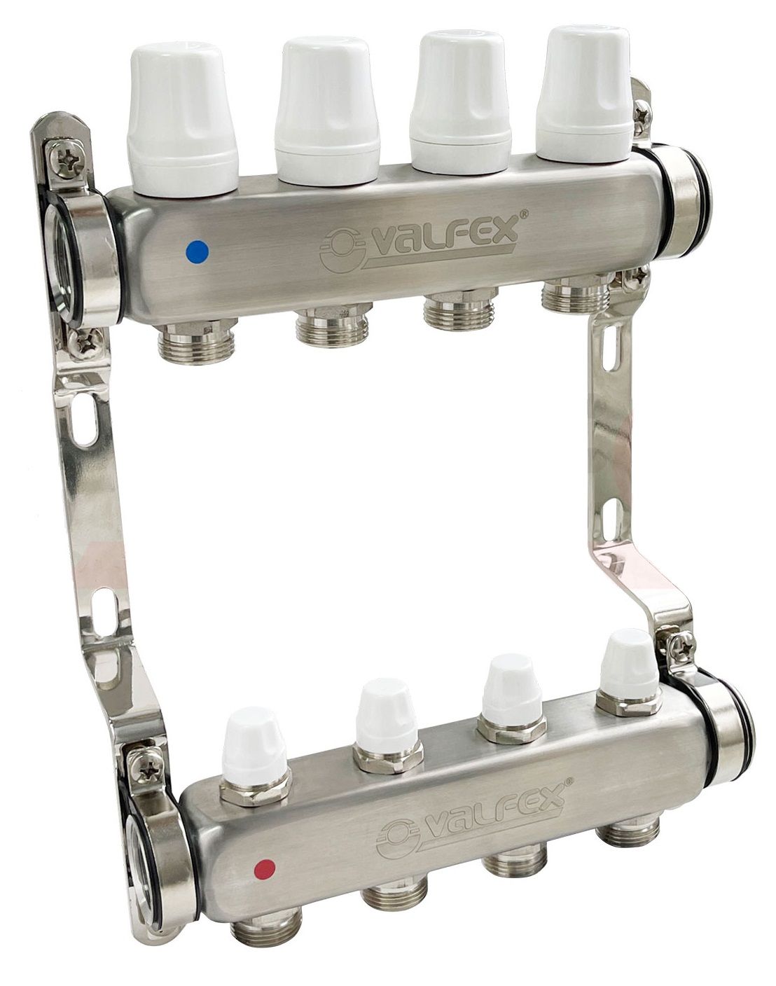 Блок коллекторов VALFEX 1"х 4 вых. 3/4"