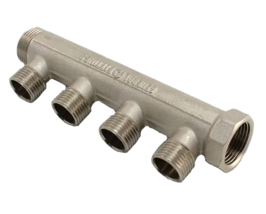 Коллектор General Fittings 3/4"в.р-н.р. - 4 - 1/2" н.р.