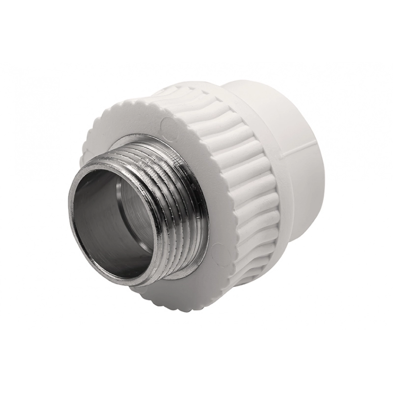 Муфта комб. нар 32х1'' EVER® plast белый