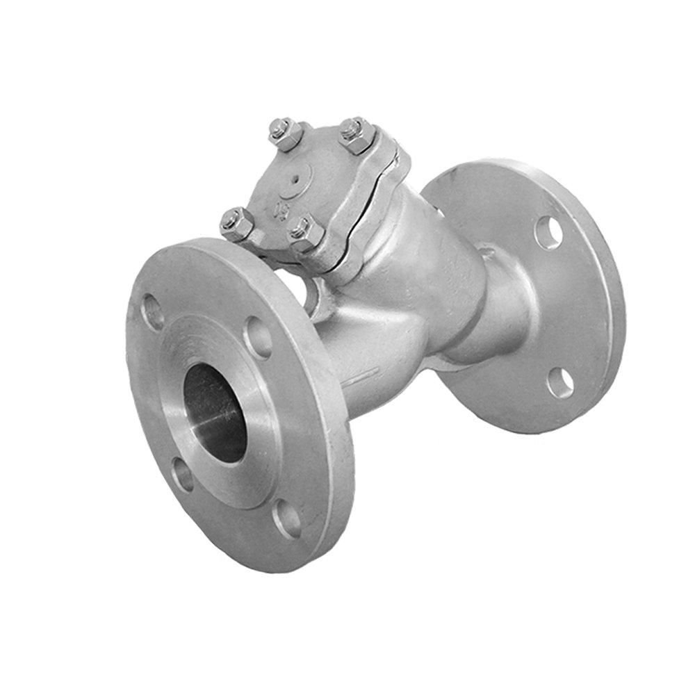 Фильтр фланцевый Y-тип нержавеющий Newkey, AISI304 DN65 (2_1/2")  (CF8)  PN16