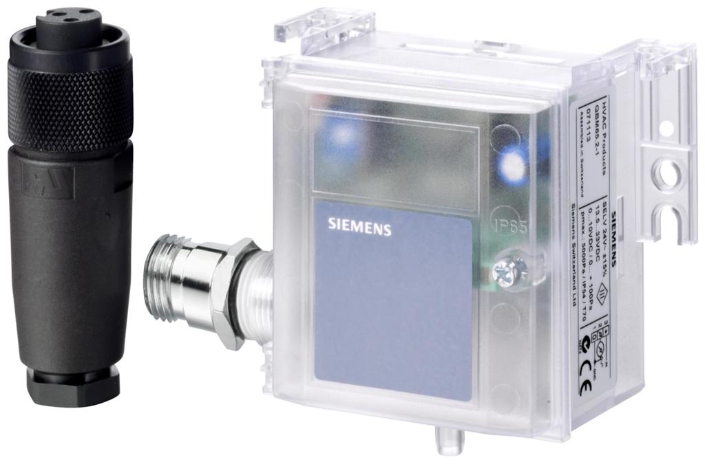 Диф. датчик давления Siemens QBM4000-1